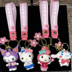 Hello Kitty And Friends Keychains Each $7 Or 3 For $15