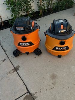 RIGID 14 gallon vacuum