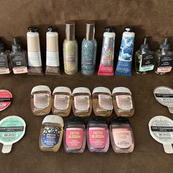 Various Bath and Body Works Products 