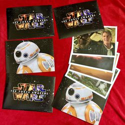 Lot Of 5 SETS ~ DISNEY STAR WARS EXCLUSIVE Total 20 LITHOGRAPH -  ART PRINT - MINI POSTER SET ‼️ Price Is FIRM ‼️