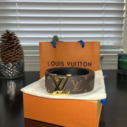 Louis Vuitton Initiales 40MM Reversible Belt (BROWN)