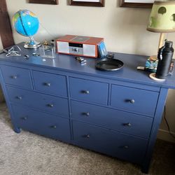 Blue IKEA dresser