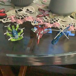 Three Of Vehicles Flying Toy