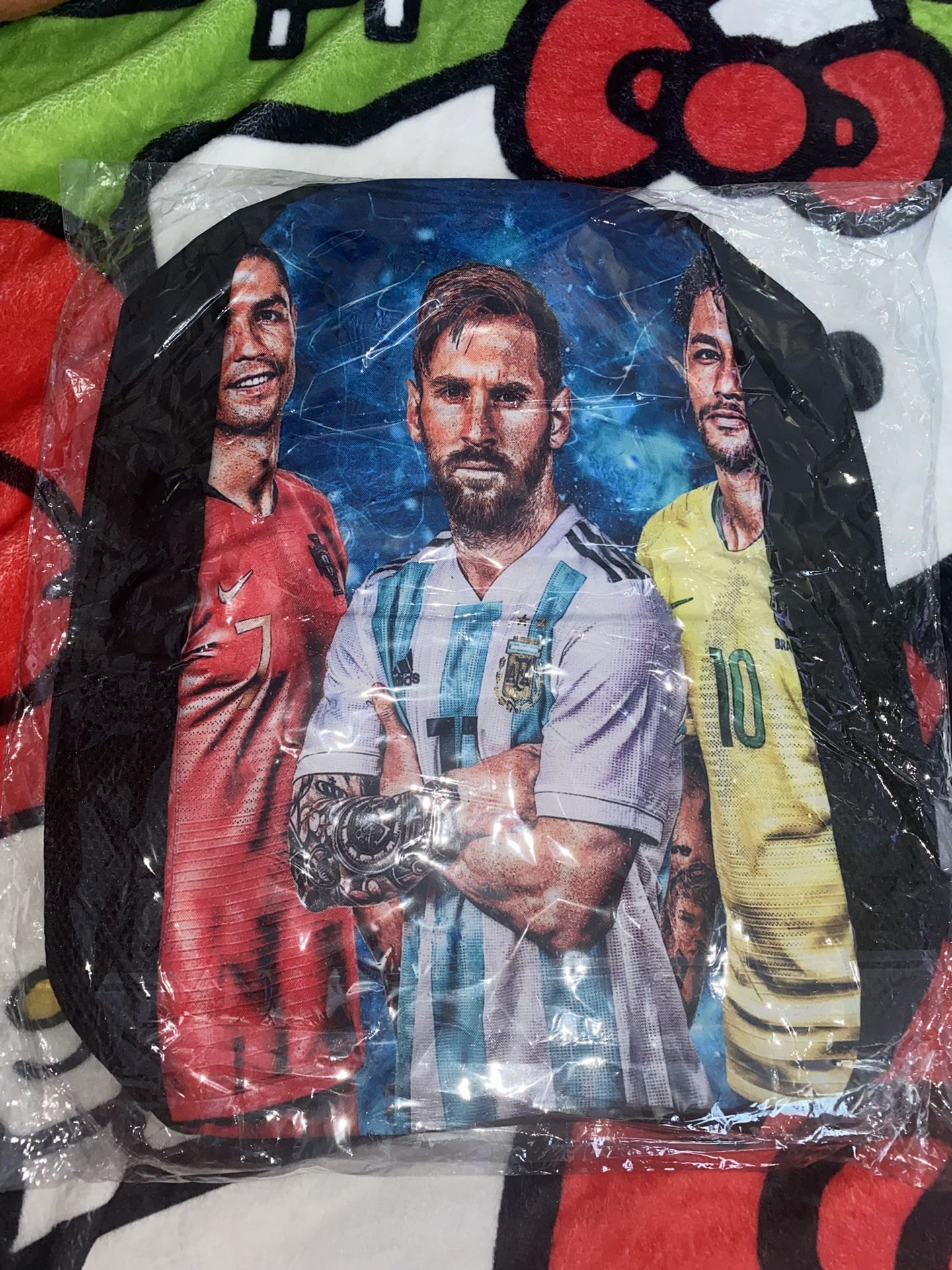 Messi,Ronaldo,Neymar Backpack