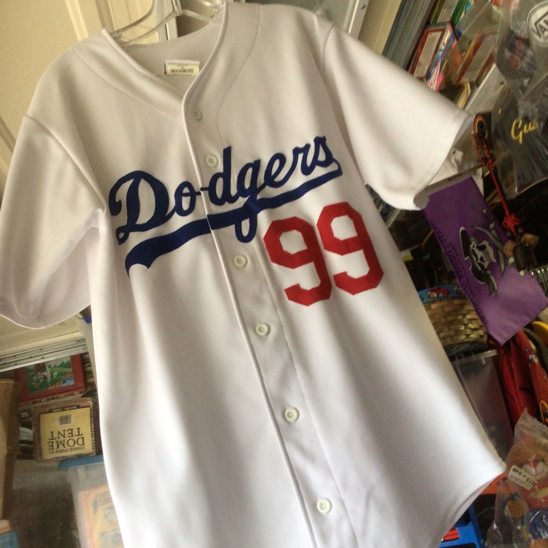 Dodgers Baseball Jersey Size S/Med Adult for Sale in Corona, CA - OfferUp