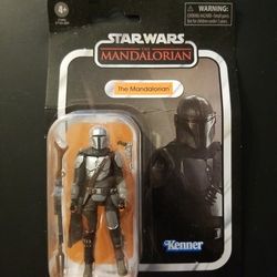Hasbro Kenner Star Wars The Vintage Collection The Mandalorian In Beskar Armor 3.75" Action Figure 