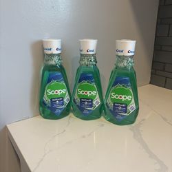 Scope mouth wash, 3x$7