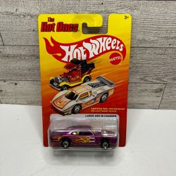 Hot wheels The Hot Ones Pink ‘2011 Large and in Charger With Flames • Die Cast Metal • Made in Thailand
