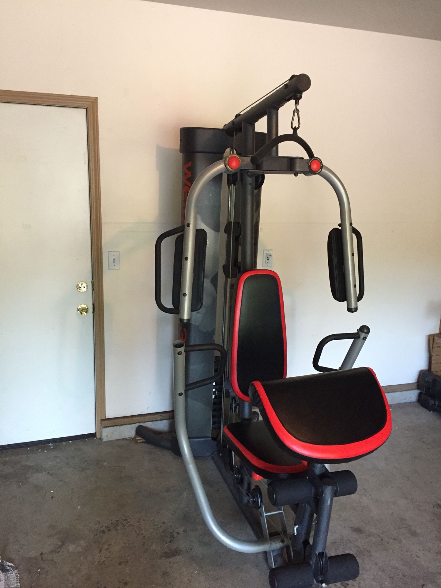 Weider Pro 4300 complete home gym with all accessories