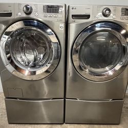VERY NICE LG WASHER AND ELECTRIC DEYER SET EXCELLENT WORKING CONDITIONS 