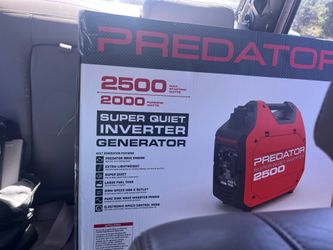 Predator super quiet inverter generator