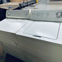 Whirlpool Washer And Dryer (Old School With Warranty)