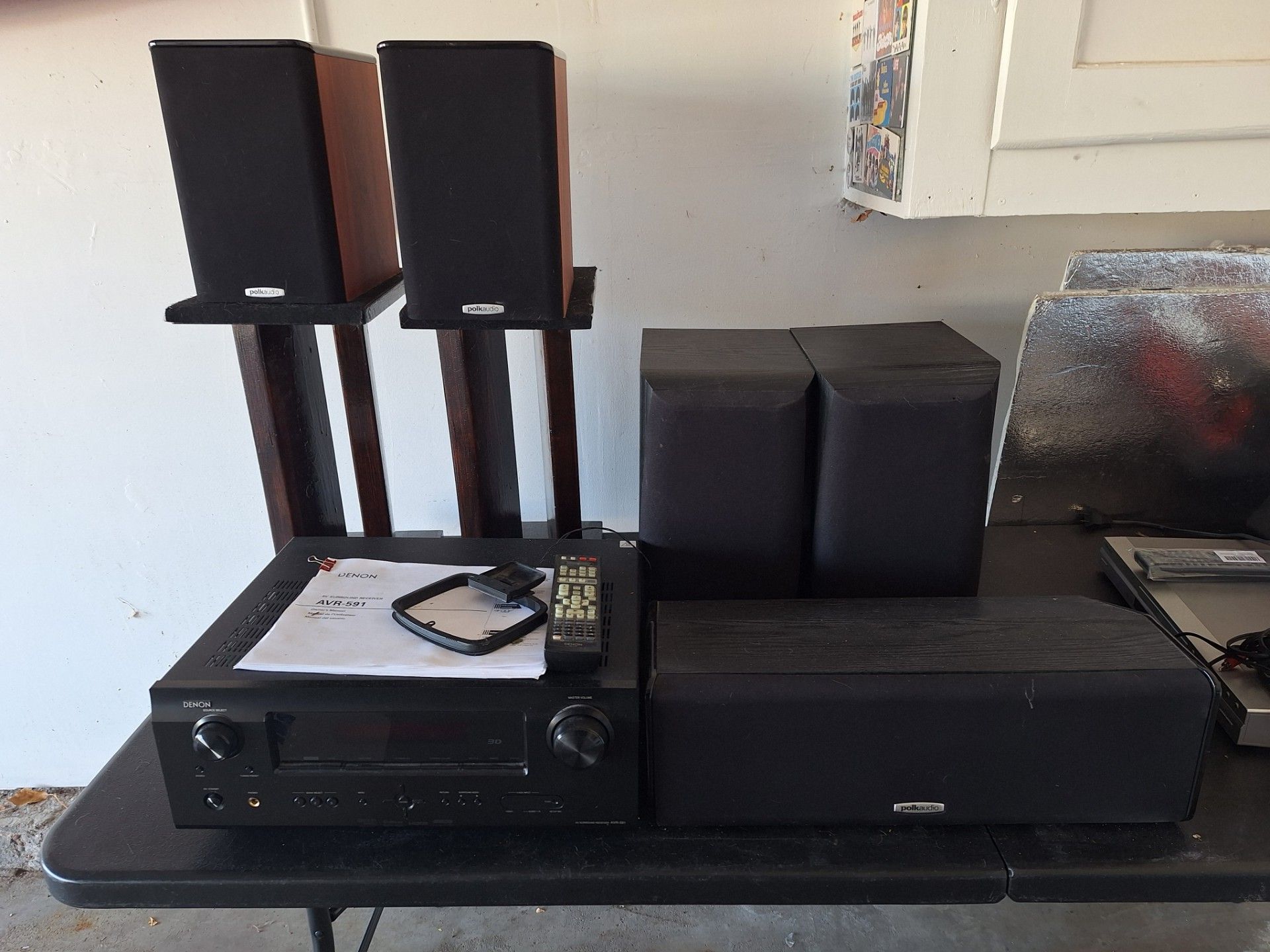 Home Surround Sound 5.1 Denon Polk Infinity
