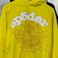 Sp5der Hoodie Yellow Og Jacket