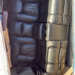 FREE FREE FREE DUAL POWER RECLINING SOFA