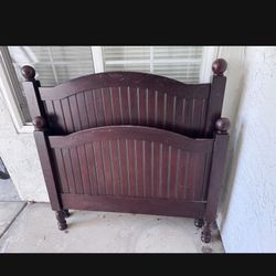 Pottery Barn twin bed Frame