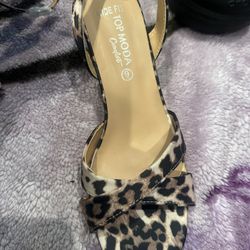 Cheetah Print Heels 