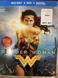Wonder Woman blue ray