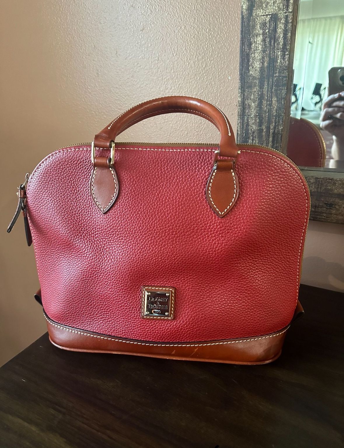 Dooney & Bourke Red Purse 