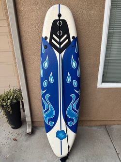 Foam surf board-used