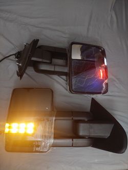 Silverado Sierra 14-18 Power Tow Mirrors, New!