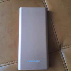 POWERADD 20000mAh Power Bank – Dual USB, Fast Charge, Excellent Condition