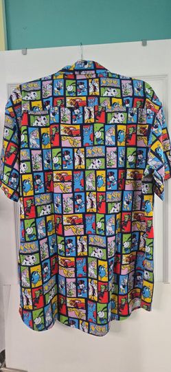 Disney Characters All-Over Print Button-Up Shirt