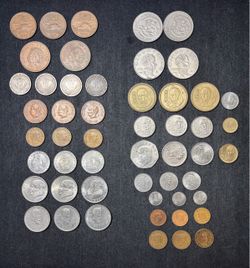 Mexican coins lot 52 coins
