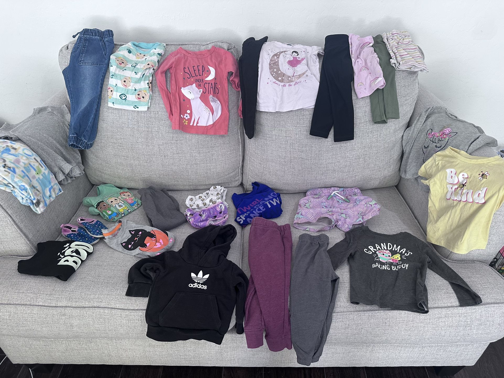 Lot of Toddler Clothing 18m-2t/24m