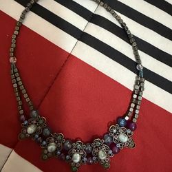 Metal girls necklace