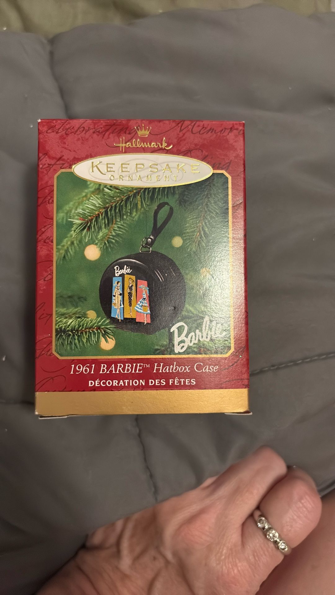 Keepsake 1961 Barbie Hatbox Case