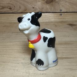 Fisher Price Little People Baby Calf Cow Farm Animals #scrappy