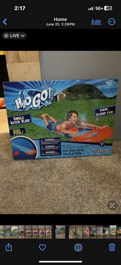 kids water slide