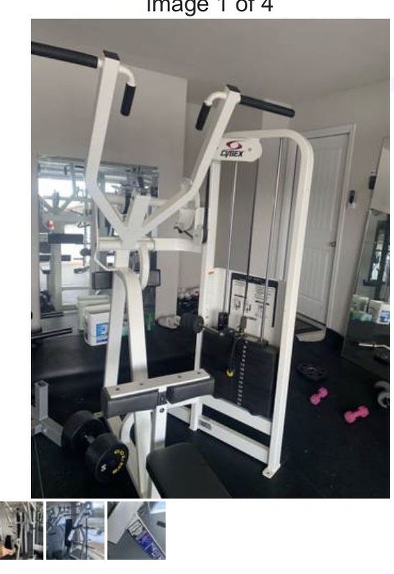 Cybex Lat Pull Down Commercial Grade Gym Equipment