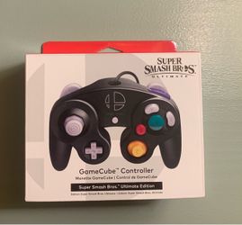 NEW Nintendo Switch GameCube Controller Super Smash Bros Ultimate USA Unopened