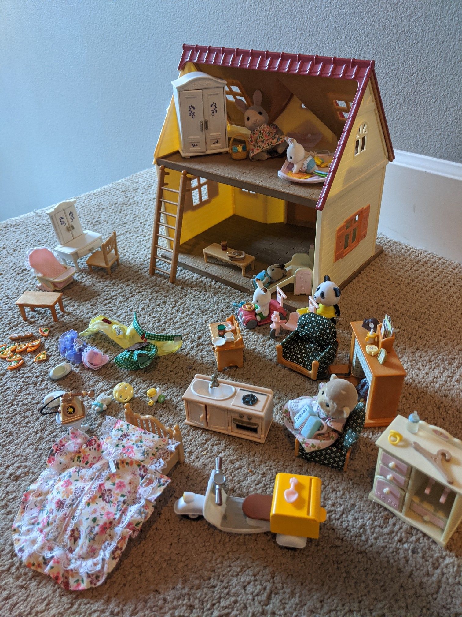 Toys! Calico Critters, Doctor Kits, Barbies, Shopkins