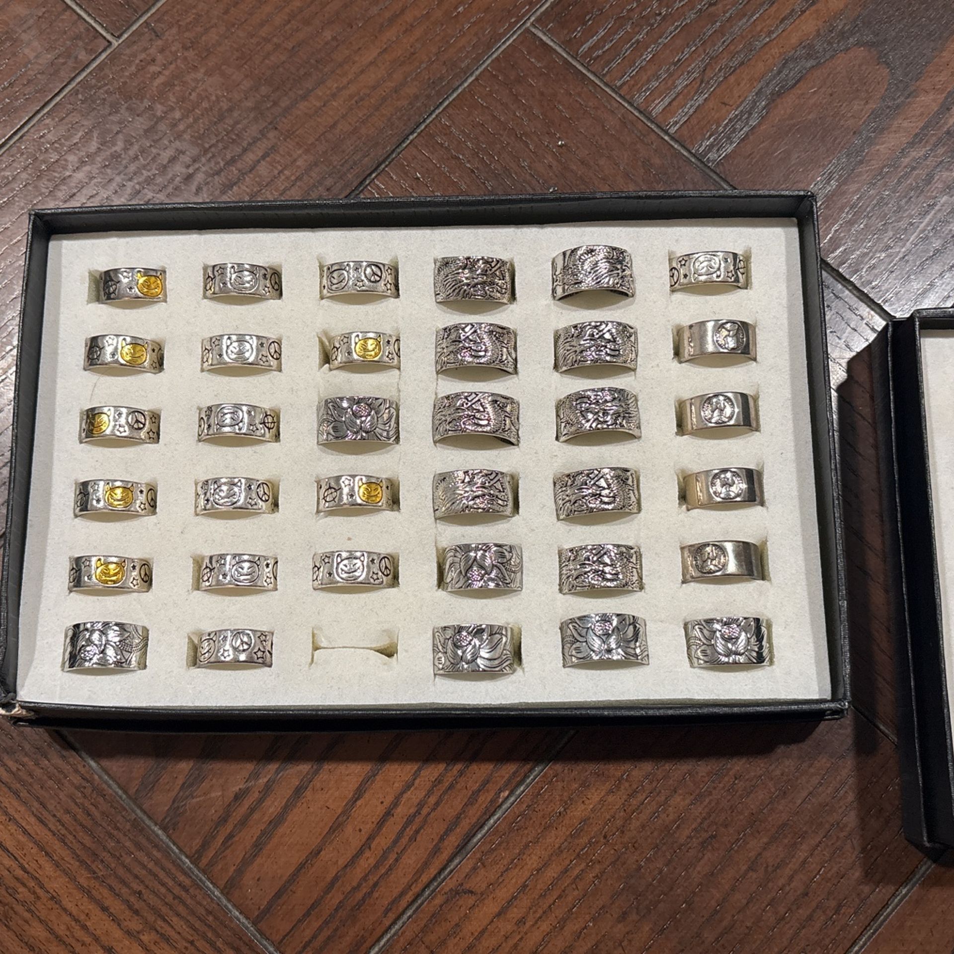 Silver Design Rings