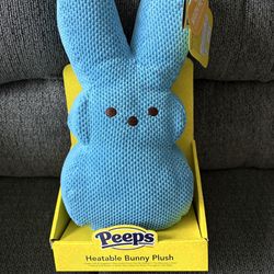 Peeps plush with heatable pouch