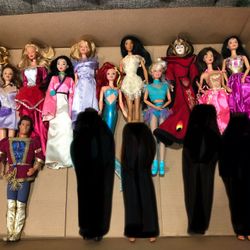 Barbie & Ken Dolls With Lots Of Accessories 1980’s To 1990’s