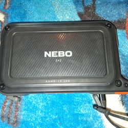 NEBO Rambler 100 Portable Power Station 