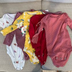 9pcs Mixed Baby Clothes Bundle For 9 Month 