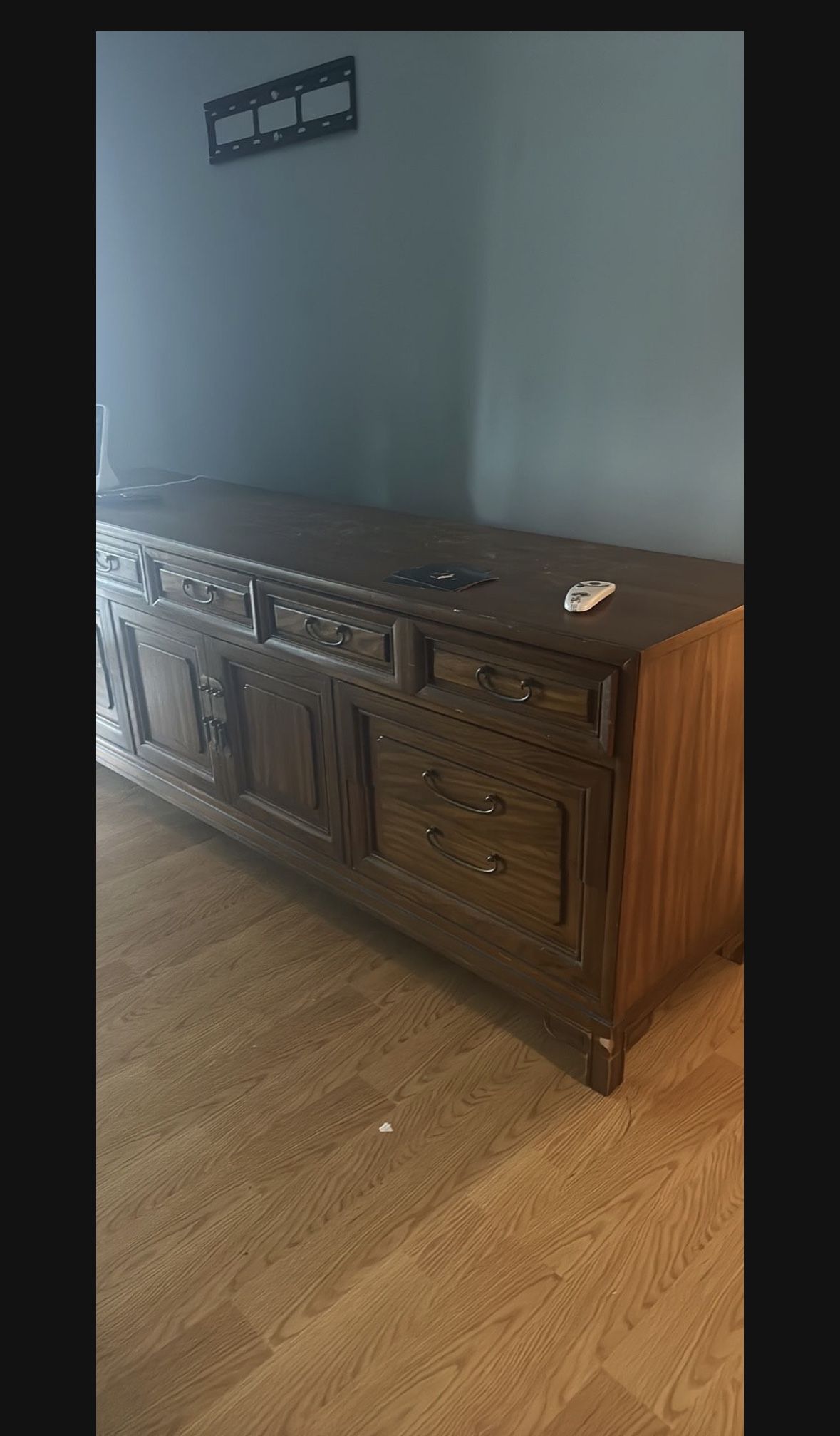 Vintage Real Wood Dresser