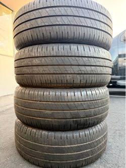 205-45-17 tires set Goodyear efficient grip tires