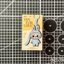 NEW SEALED Authentic Labubu Monster Pin For Love A-M