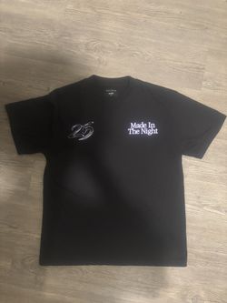 Men's Nightlab NL25h "Made In The Night " Oversized Tee, Black - PacSun Size Medium 