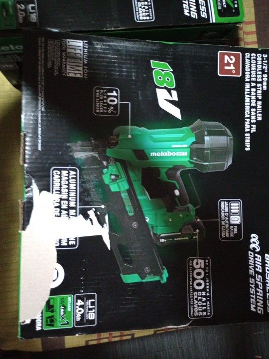 18v Metabo Nailer
