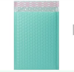 50 pcs teal bubble mailer envelopes