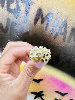 10k Nugget Ring