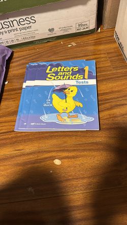 Abeka Letters Snd Sounds 1 Tests New 