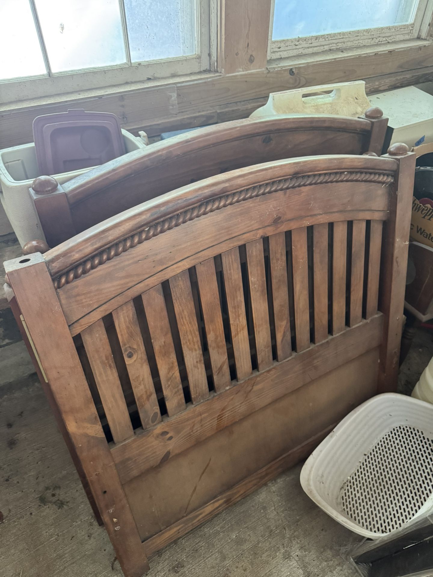 TWO Twin head and foot boards!